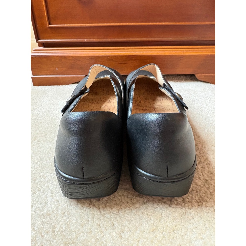 Alegria Opheliah Black Leather Mary Jane Clogs Shoes OPH-6325 Womens 42 11.5-12 - Picture 10 of 11